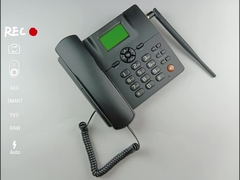 1000mAh লিথিয়াম ব্যাটারি হোম ল্যান্ডলাইন ফোন GSM 900 ফিক্সড ওয়্যারলেস ফোন