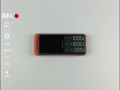 ইয়ারপিস 320x240 লি আয়ন ব্যাটারি মোবাইল কার্ড স্লট আউটডোর TFT ডুয়াল সিম কার্ড ফোন