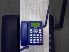 MP3 প্লেয়ার CDMA 800MHz DLNA ZT868C ল্যান্ডলাইন ফোন রিডায়াল হ্যান্ডফ্রি ফিক্সড ল্যান্ডলাইন ফোন