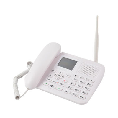 GSM 2G হোম ল্যান্ডলাইন ফোন 2000mAh ফিক্সড ওয়্যারলেস ফোন হালকা ছোট কম কল ড্রপ রেট